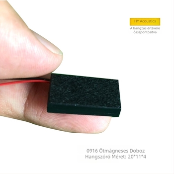 Mini hangszóró 0916, üreges tok, oldalsó kimenetű hangszóró, koaxiális hangszóró