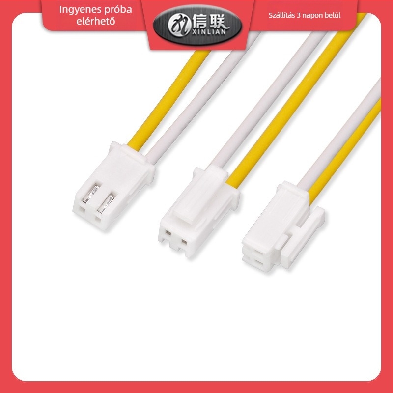SMH terminálos figyelmeztető lámpa csatlakozókábel, 4,8 mm-es rugós terminál, 1007-20 vezeték