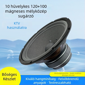 10‑ hüvelykes mágneses KTV dedikált hangfal, 35-core kettős mágneses hosszú löketű