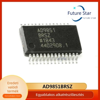 AD9851BRSZ SSOP-28 csomagú frekvencia-szintéző chip, interfész, elektronikai alkatrészek