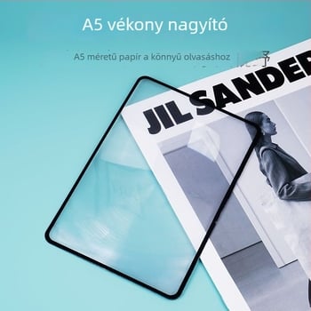 Kártya-stílusú olvasó nagyító, ultra vékony, nagy olvasófelület