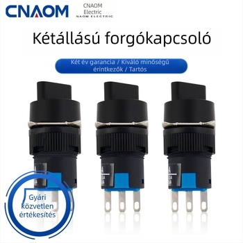 LA16Y-11X/2 16 mm két- és háromállású forgókapcsoló