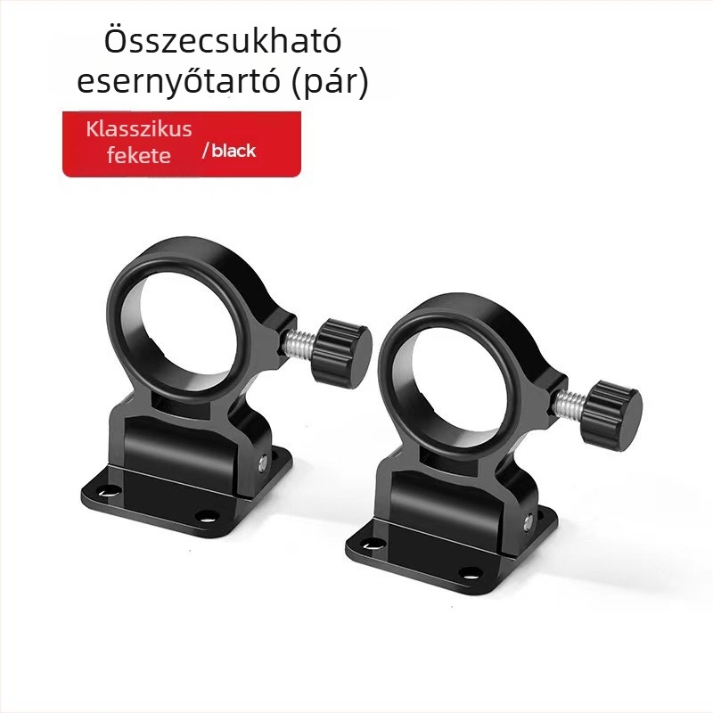 Horgász doboz tartozékok háromrészes készlet: alumínium-magnézium ötvözetű toronytartó és esernyő tartó