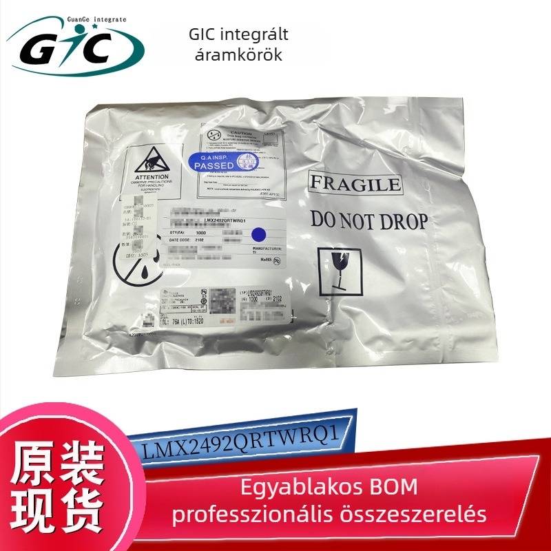 LMX2492QRTWRQ1 órajel-generátor és frekvenciaszintetizátor PLL‑IC