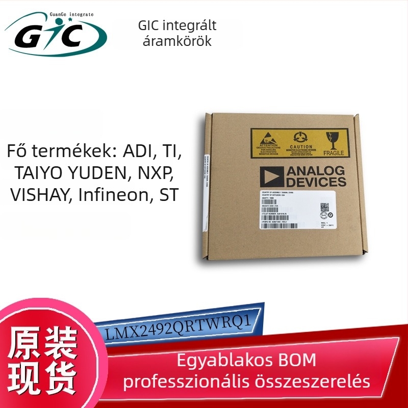 LMX2492QRTWRQ1 órajel-generátor és frekvenciaszintetizátor PLL‑IC