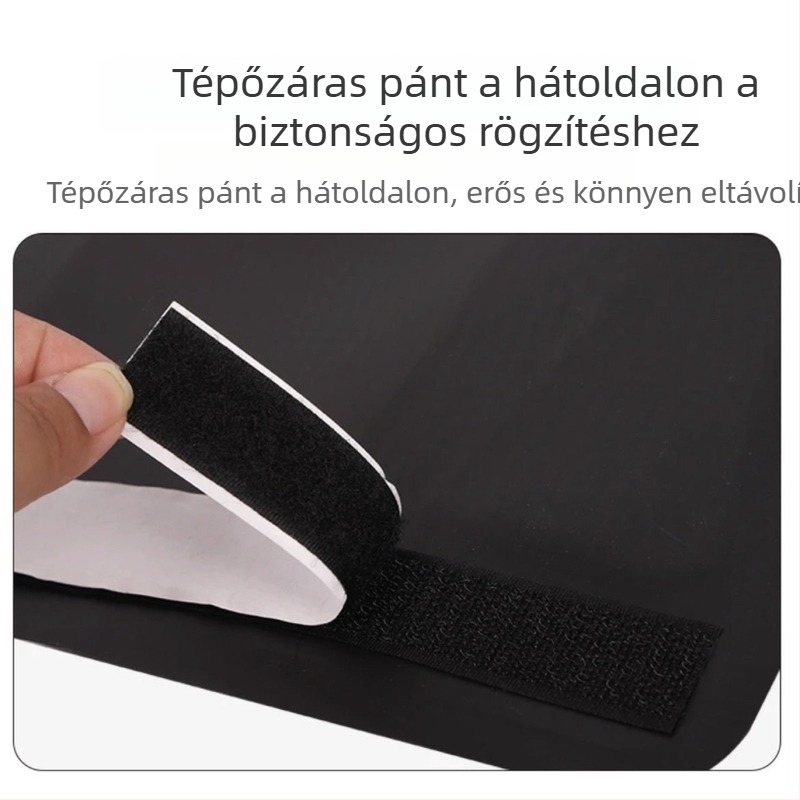 Horgászláda oldalsó táskája – multifunkcionális kiegészítők, oldalsó akasztó, olló és szerszám tároló, oldalsó zseb Velcro