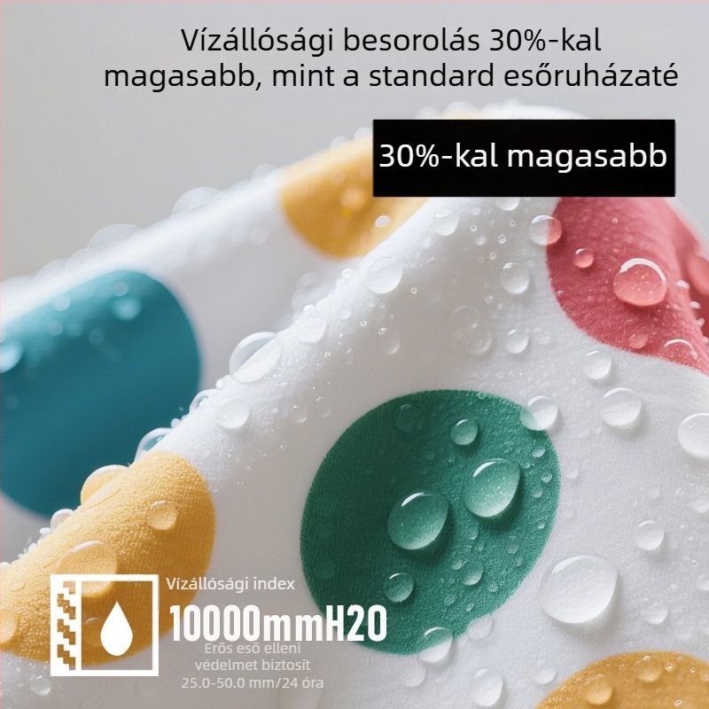 Divatos hosszú esőkabát túrázáshoz, kapucnis, szélálló esőkabát elektromos kerékpárokhoz, ragasztott varrásokkal