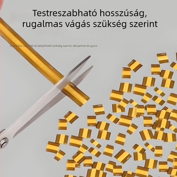 COB LED-szalag, bárhol vágható, alacsony feszültségű, egyszínű, dimmelhető, rugalmas, 12V/24V, szélesség 5 mm vagy 8 mm