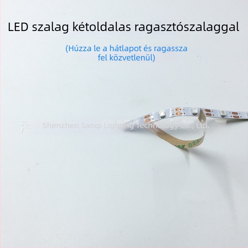 3V3528 elemtartó kapcsolóval és LED-szalaggal modellekhez, játékokhoz, ruhákhoz és színpadi előadásokhoz