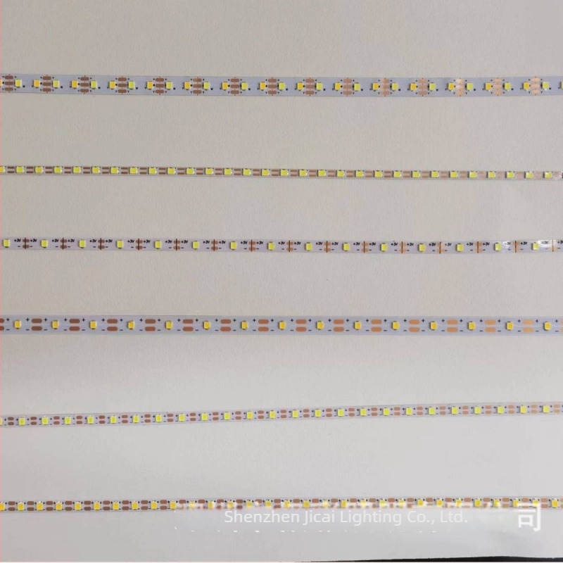 3V LED-szalag 2835 LED-ekkel, gomb elemű akkumulátortartóval, 60/100/120 LED/méter, rezisztor nélkül