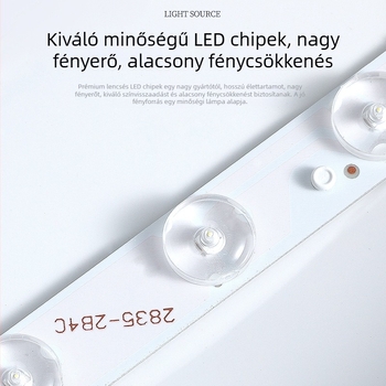 Minimalista ultra vékony LED mennyezeti lámpa háromvédelmi funkcióval, skandináv stílusban, balkonnak, folyosónak és hálószobának