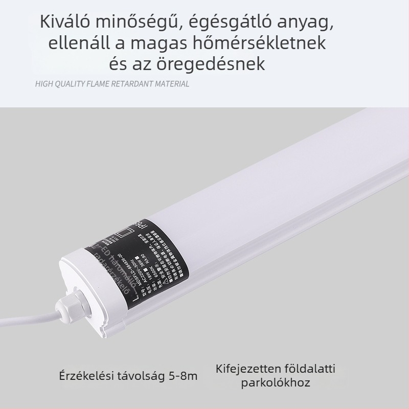 1.2 m LED nappali lámpa parkolókhoz mikrohullámú szenzorral