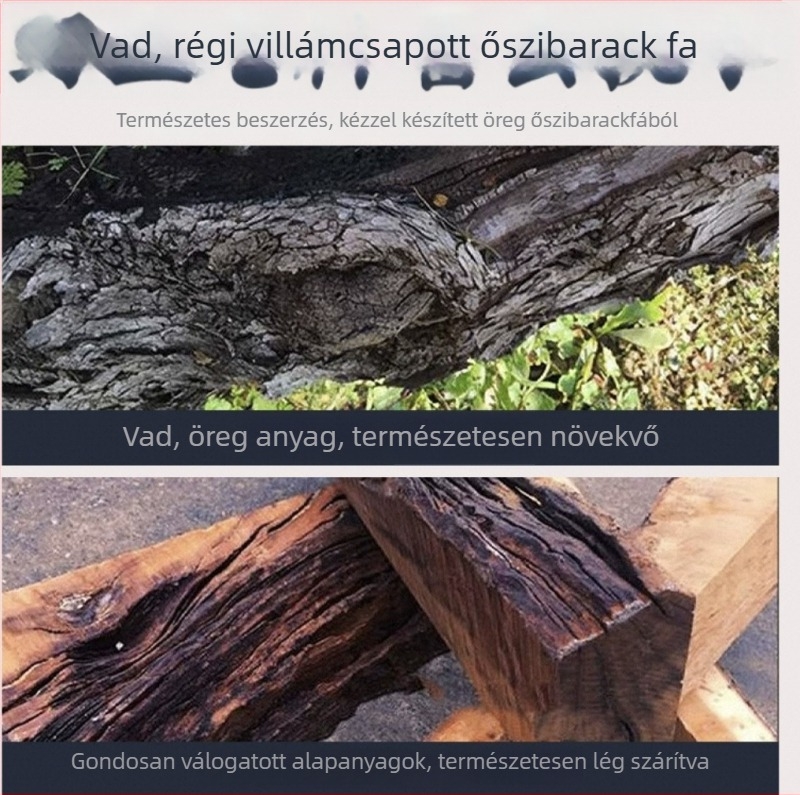Villámcsapott barackfából készült taoista kard – Hét Csillag Kard, Dragon-Tigris Ziwei kard