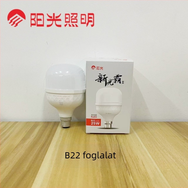 Sunshine Lighting LED lámpa, 13W/18W/30W, nagy teljesítmény, B22 bajonett foglalat, ipari LED lámpa