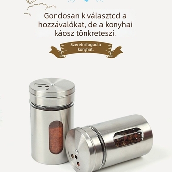 Forgófedelű fűszertartó üveg grillsütőhöz