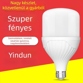 Yinton LED lámpa, rendkívül fényes, E27-es csavaros foglalat, háztartási világítás, nagy teljesítmény, energiatakarékos