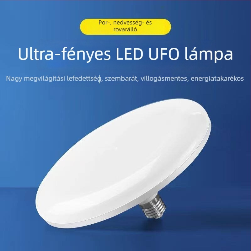 Shilin Lighting UFO LED lámpa ipari felhasználásra, porálló, E27-es foglalattal, energiatakarékos, nagyon fényes