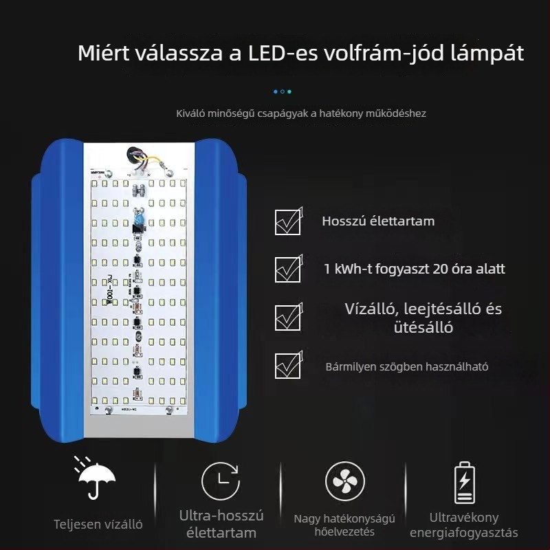 LED reflektor építkezésekhez és kültéri világításhoz
