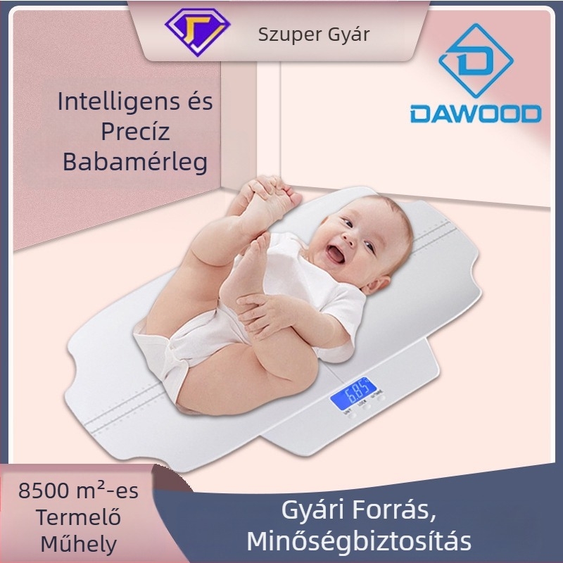 Kivehető babamérleg otthoni használatra – csecsemő és test súlymérő készülék