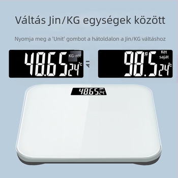 Digitális testtömeg-mérleg otthoni használatra – felnőtteknek és diákoknak