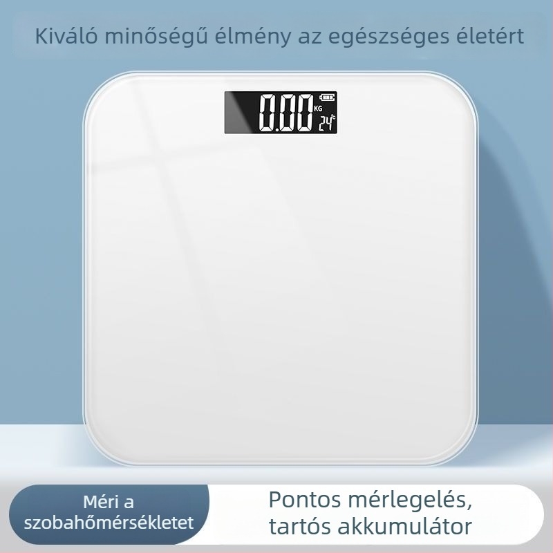 Digitális testtömeg-mérleg otthoni használatra – felnőtteknek és diákoknak