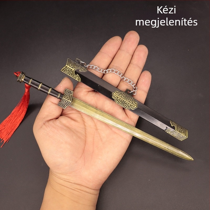 22 cm Tai-A kard Qin Shihuang – gyűjteményes kiadás, fém fegyvermodell