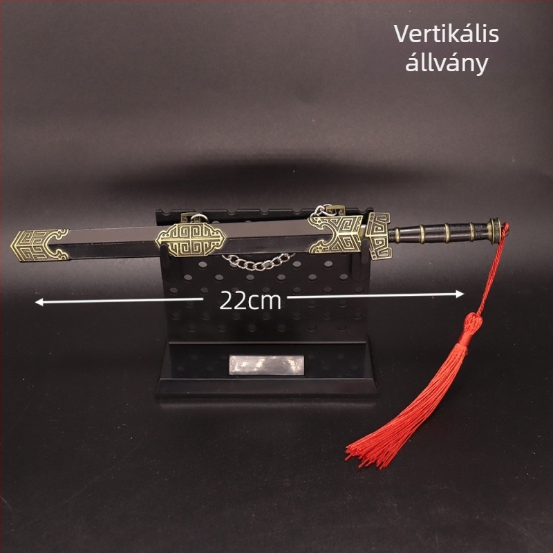22 cm Tai-A kard Qin Shihuang – gyűjteményes kiadás, fém fegyvermodell