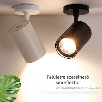 LED COB sínvilágítás – felületre szerelt spot a boltokhoz, ultra fényes mennyezeti világítás a háttérfalhoz