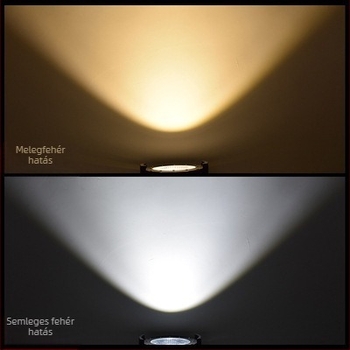 Norde 12V-os RV LED olvasólámpa, jacht falilámpa állítható spotfénnyel