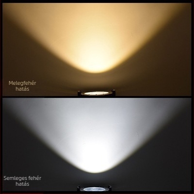 Norde 12V-os RV LED olvasólámpa, jacht falilámpa állítható spotfénnyel