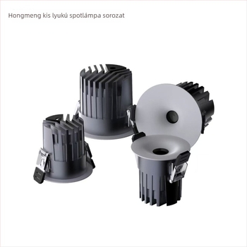 Új keret nélküli LED downlight mikrolyukas kialakítással, beépített fókuszált világításhoz