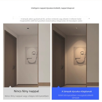 Okos beépített spot mozgásérzékelővel – folyosókhoz és bejáratokhoz | anti-reflektív LED downlight, alumínium ház
