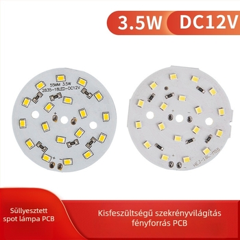 Fából készült asztali lámpa LED downlighttal és világító panellel – dekoratív éjszakai fény