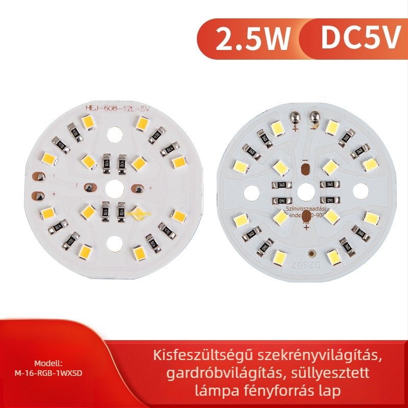 Fából készült asztali lámpa LED downlighttal és világító panellel – dekoratív éjszakai fény