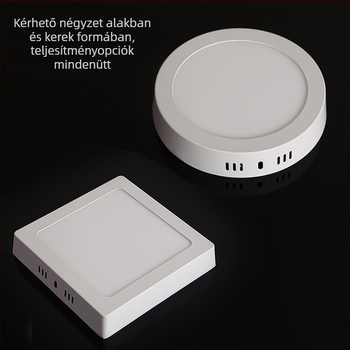 LED ultra vékony felületi downlight, állandó áramú, fúrás nélkül, előcsarnokokhoz, folyosókhoz és szállodai projektekhez