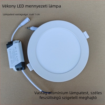 Szuper vékony LED beépíthető mennyezeti downlight hordó alakú dizájnnal