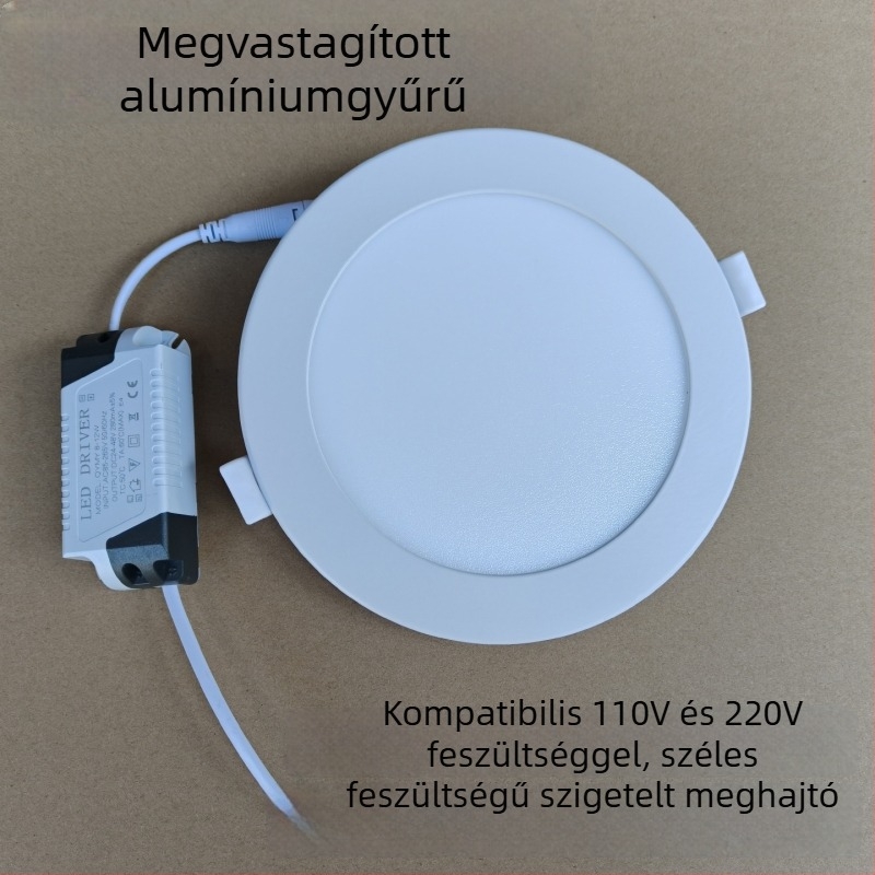 Szuper vékony LED beépíthető mennyezeti downlight hordó alakú dizájnnal