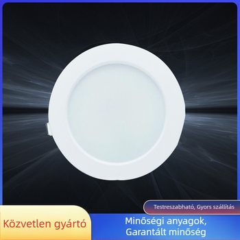 LED ultra vékony beépített paneles downlight, 2,5 hüvelyk (7W/9W) és 4 hüvelyk (12W/20W), nappalra