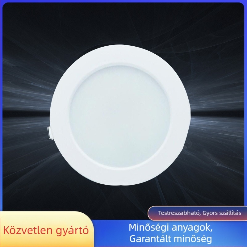 LED ultra vékony beépített paneles downlight, 2,5 hüvelyk (7W/9W) és 4 hüvelyk (12W/20W), nappalra