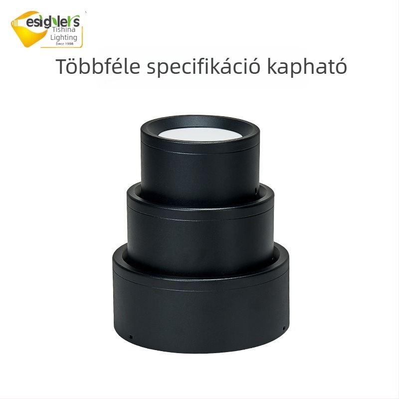 LED COB felületre szerelt downlight, kör alakú mennyezeti spot nappaliba, kiállítási terembe és szállodába