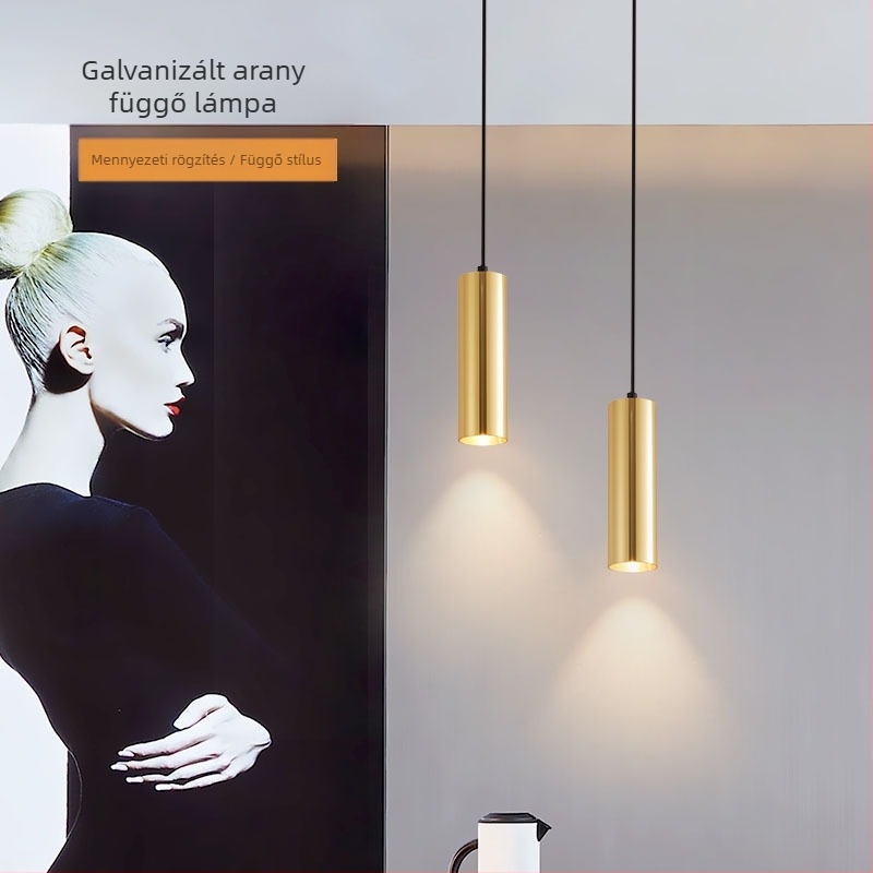 Felszíni LED spotlámpa, modern minimalista stílus, bárlámpa, skandináv dizájn, folyosóra, étterembe és ágy mellett