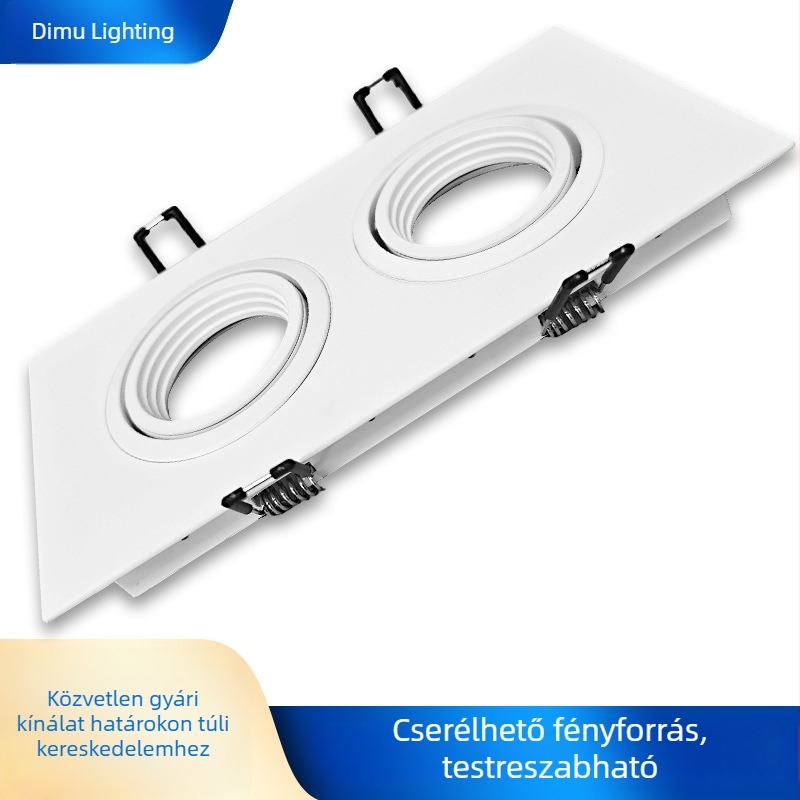 AR111 LED beépített mennyezeti downlight, 21–30W, 3000K melegfehér, rögzített, kereskedelmi és otthoni használatra, CRI ≤ 70