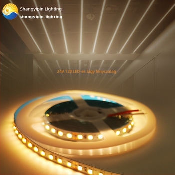 12V rugalmas neon LED-szalag 2835 LED-lapokkal vitrinek és tükrök világításához