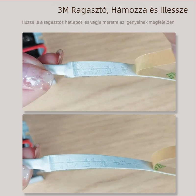 Xinhua 24V LED-szalag 2835-ös LED-del, 120 LED-del, hátoldali ragasztóval, rugalmas világítószalag