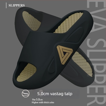 Férfiaknak vastag talpú sportos flip-flop, nyárra, mindennapi viselet, EVA, csúszásmentes