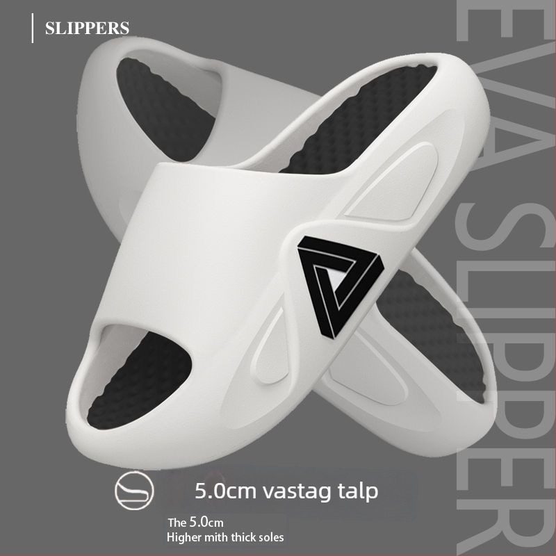 Férfiaknak vastag talpú sportos flip-flop, nyárra, mindennapi viselet, EVA, csúszásmentes