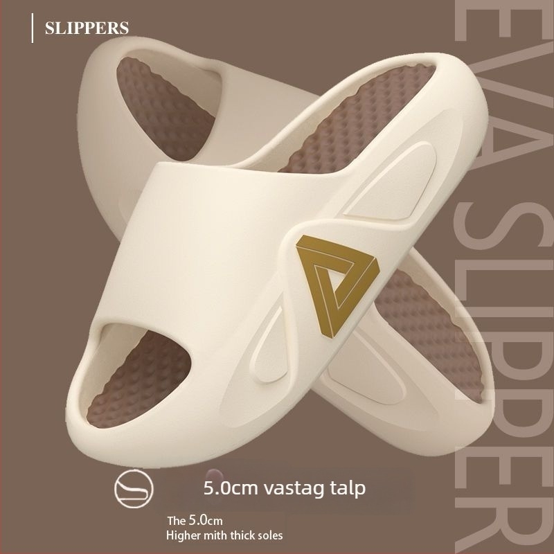 Férfiaknak vastag talpú sportos flip-flop, nyárra, mindennapi viselet, EVA, csúszásmentes