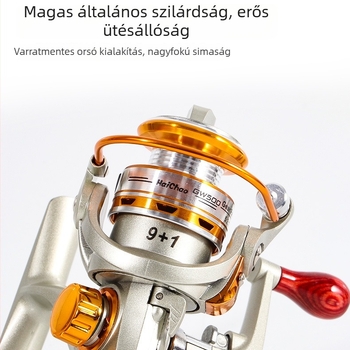 Mini horgászorsó 500 modell, tengeri horgászathoz