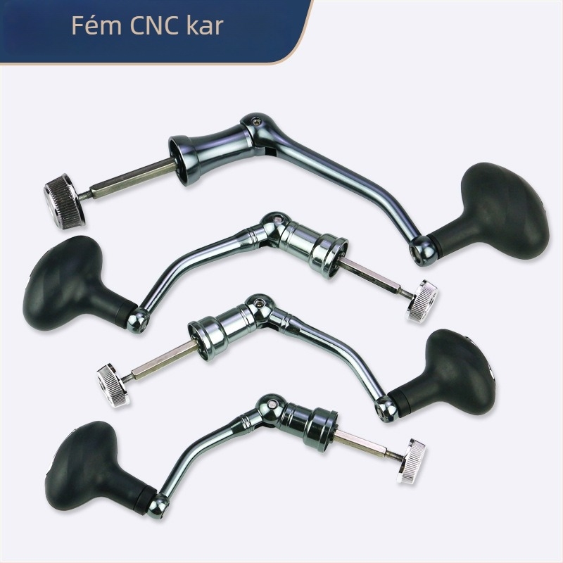 CNC-megmunkált fémből készült hajtókarr horgászorsóhoz – rockerkar, damil tekercs és orsó kiegészítők