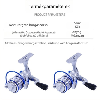 Tutajos horgászorsó, 10 golyóscsapágy